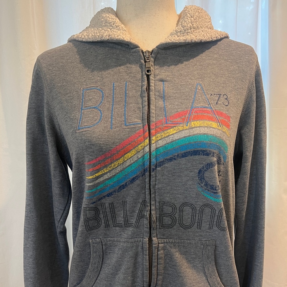 Billabong Heather Gray Sweatshirt